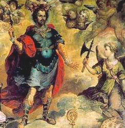 Triunfo de San Hermenegildo (Francisco de Herrera el viejo, Museo de Bellas)